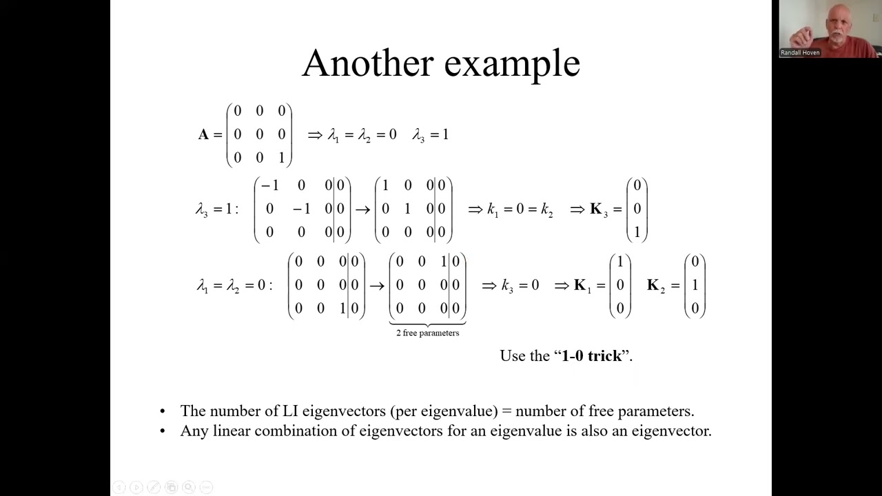 5.5 Repeated Eigenvalues, again