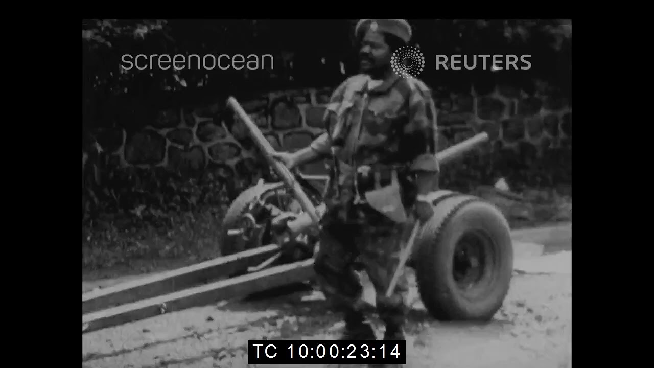 The Ruins of Bukavu After Mercenary Occupation | Congo-Kinshasa | November 1967