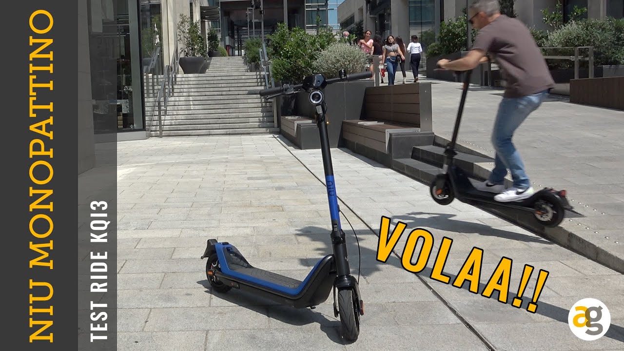 Test MONOPATTINO ELETTRICO NIU KQi3. CHE TELAIO e che TENUTA