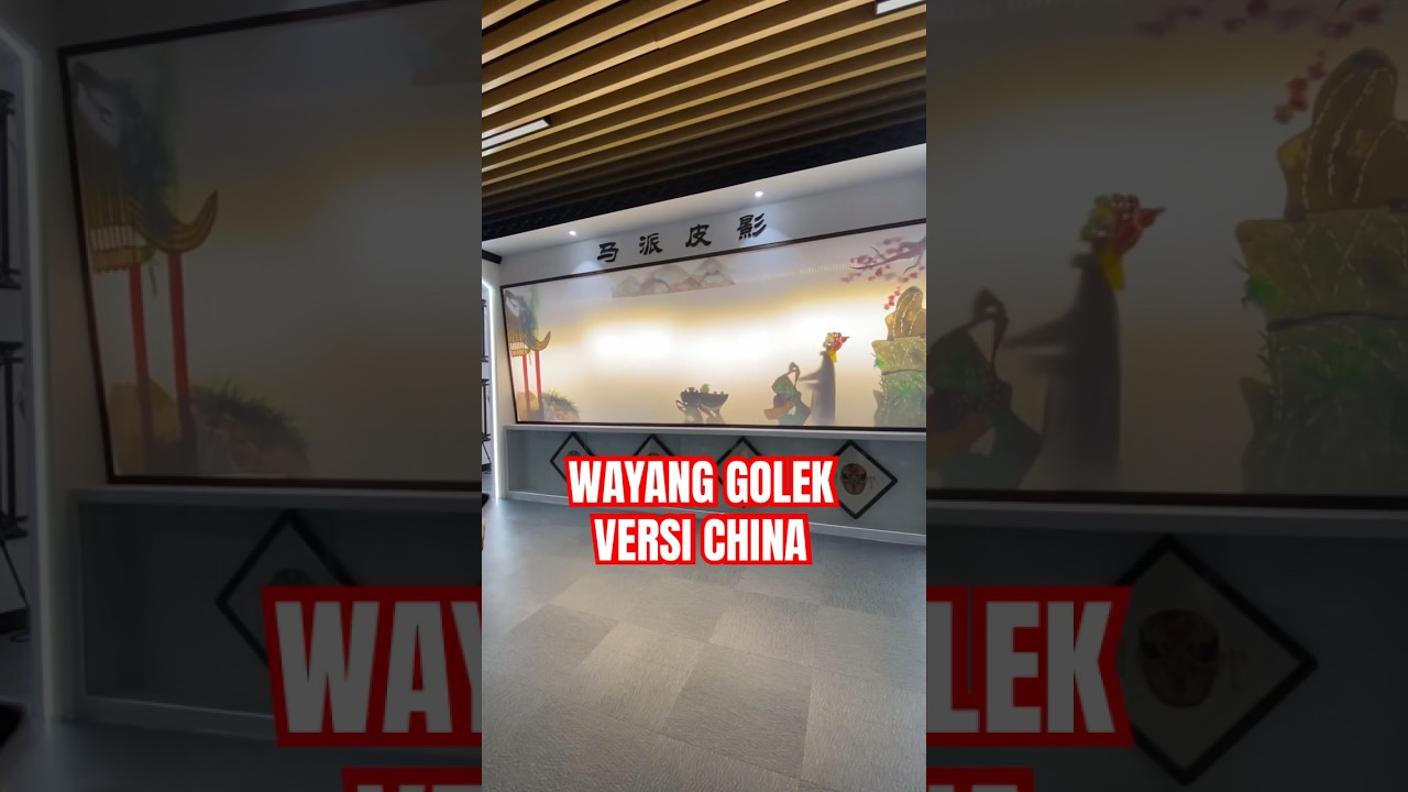 VIRAL‼️WAYANG GOLEK VERSI CHINA 🇨🇳 #wayangkulit #wayanggolek #china #viral #viralvideo