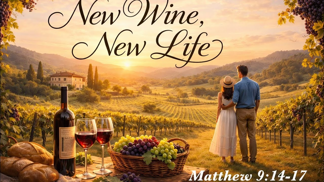 New Wine New Life | Matthew 9:14-17 | Evening service 