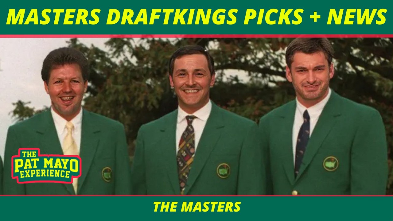 The Masters 2026 DraftKings Picks, Lineups, Millionaire Maker Ownership, Fades | 30K Miss Cut Parlay