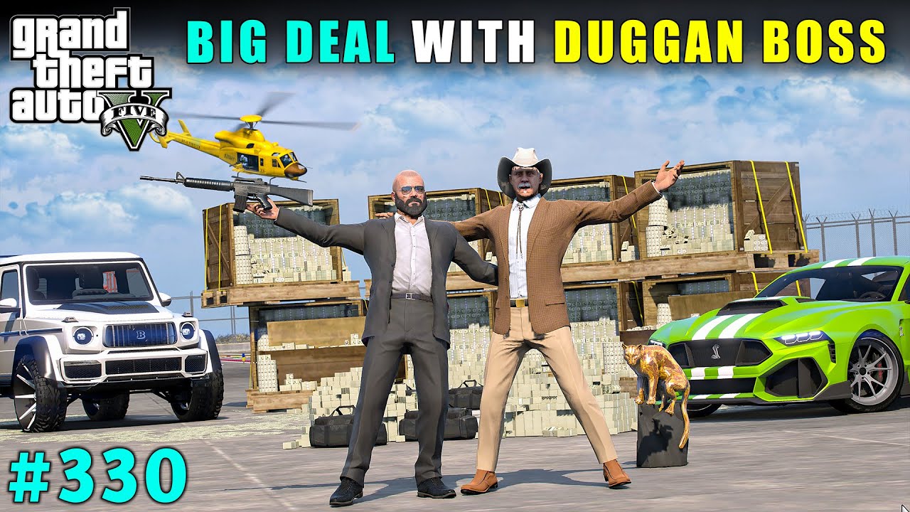 BIGGEST HEIST PLAN WITH DUGGAN BOSS | GTA V GAMEPLAY #330 | GTA 5