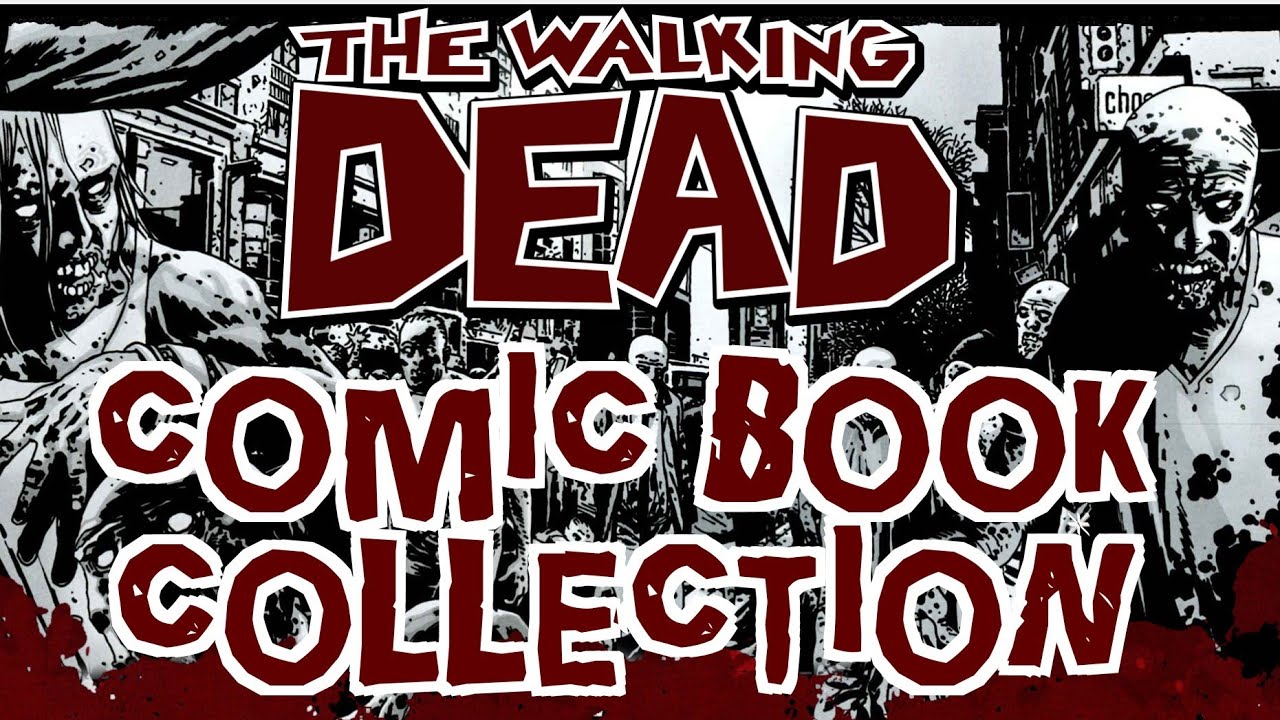 Looking into a Walking Dead Comic Book Collection