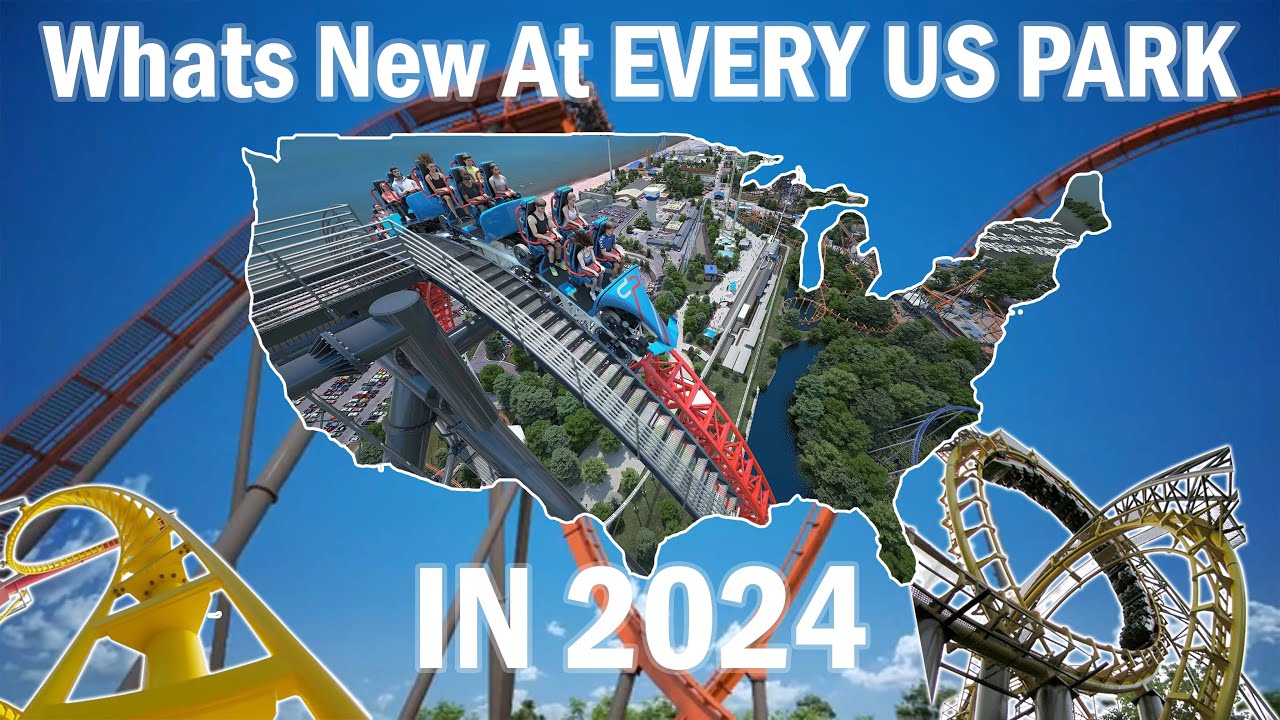 Whats New At EVERY US Themepark In 2024?