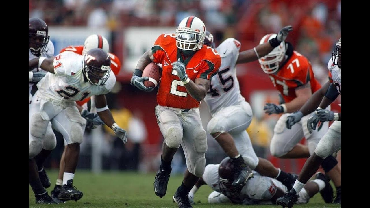 2002 #18 Virginia Tech @ #1 Miami No Huddle