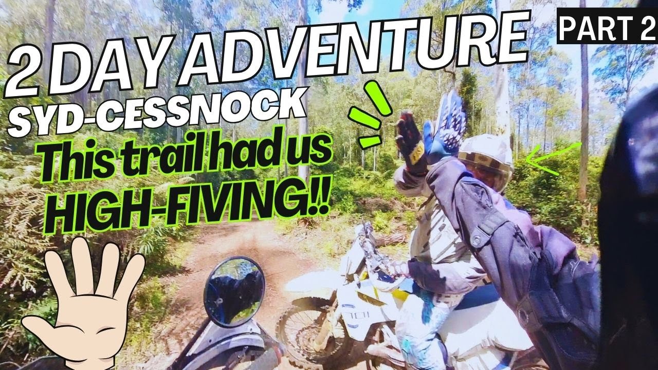 Adventure ride so good we were High-Fiving, Full route revealed. Sydney-Cessnock 2 Day - Part 2