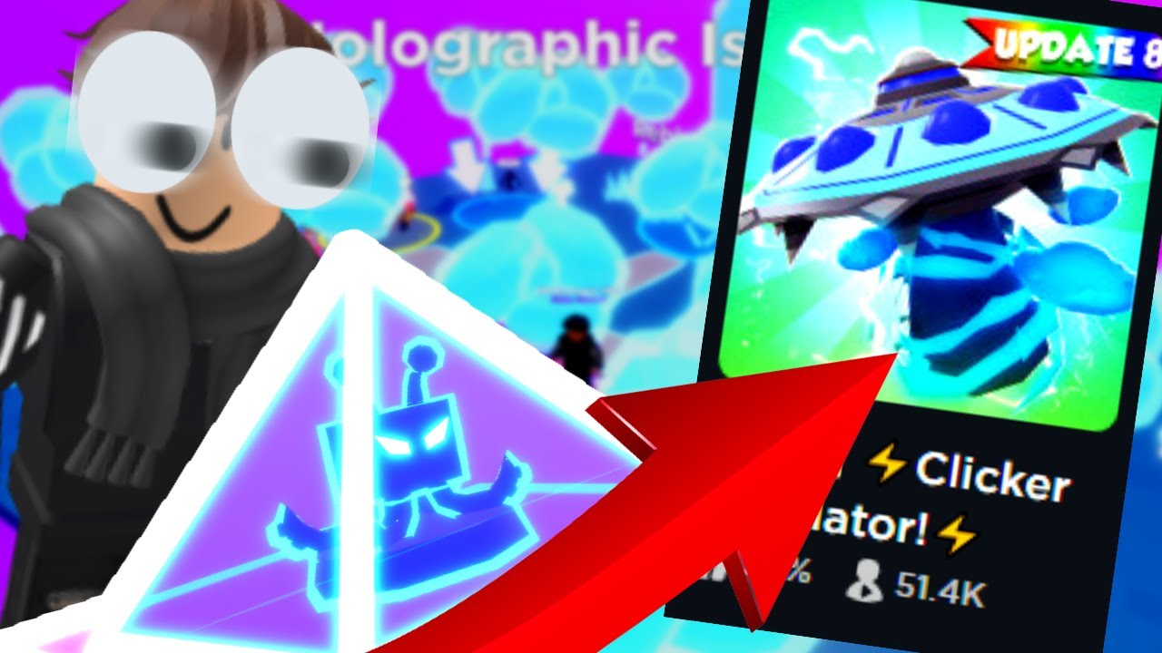 HOLOGRAM WORLD *Update 8* | Roblox Clicker Simulator