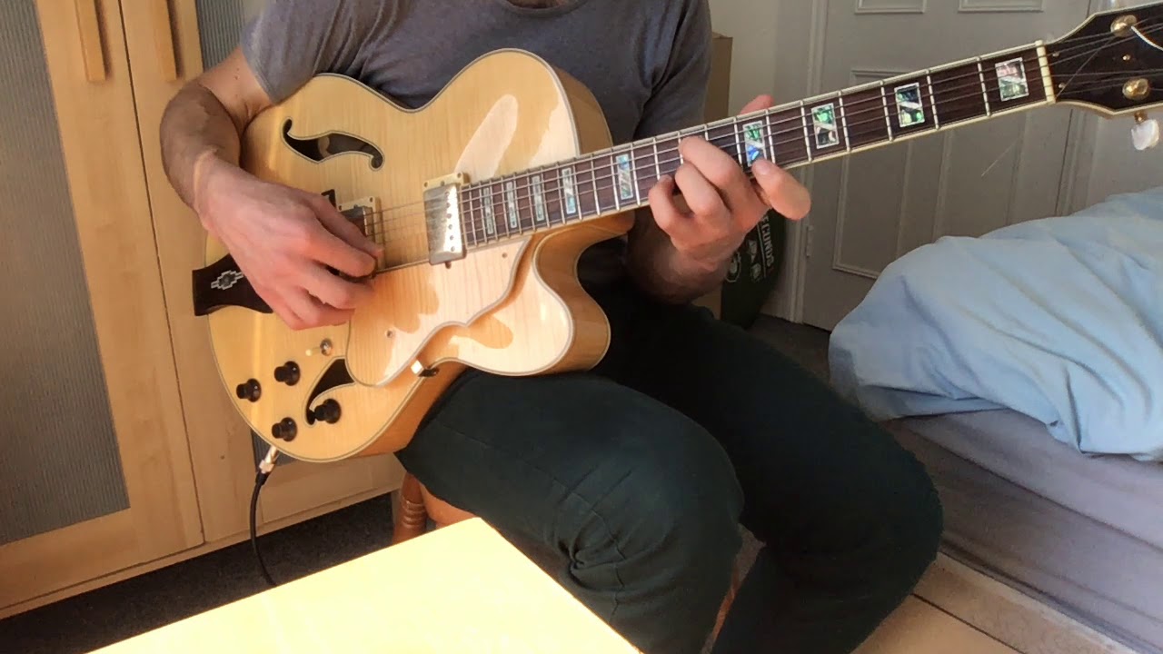 Ibanez archtop demo