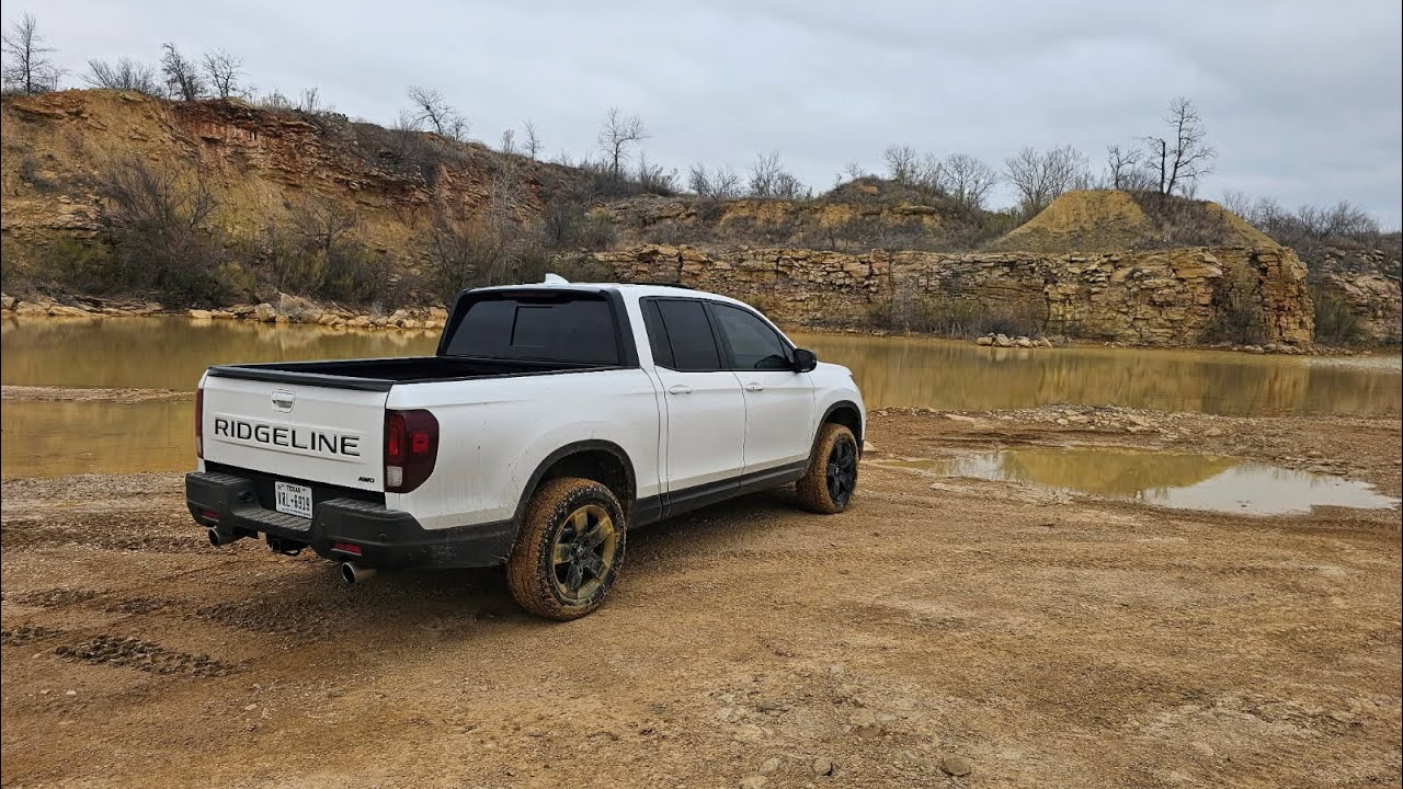 Testing The 2025 Honda Ridgeline Black Edition Off-Road With 1.5 inch JSport Lift