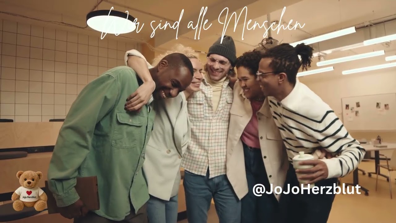 „Wir sind alle Menschen“ – der neue Song von JoJoHerzblut über Respekt, Verständnis und Zusammenhalt