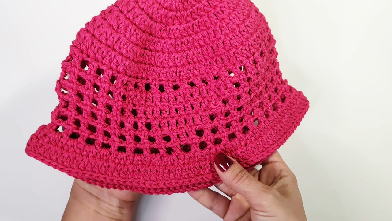 chapéu de crochê estilo prada | versão infantil