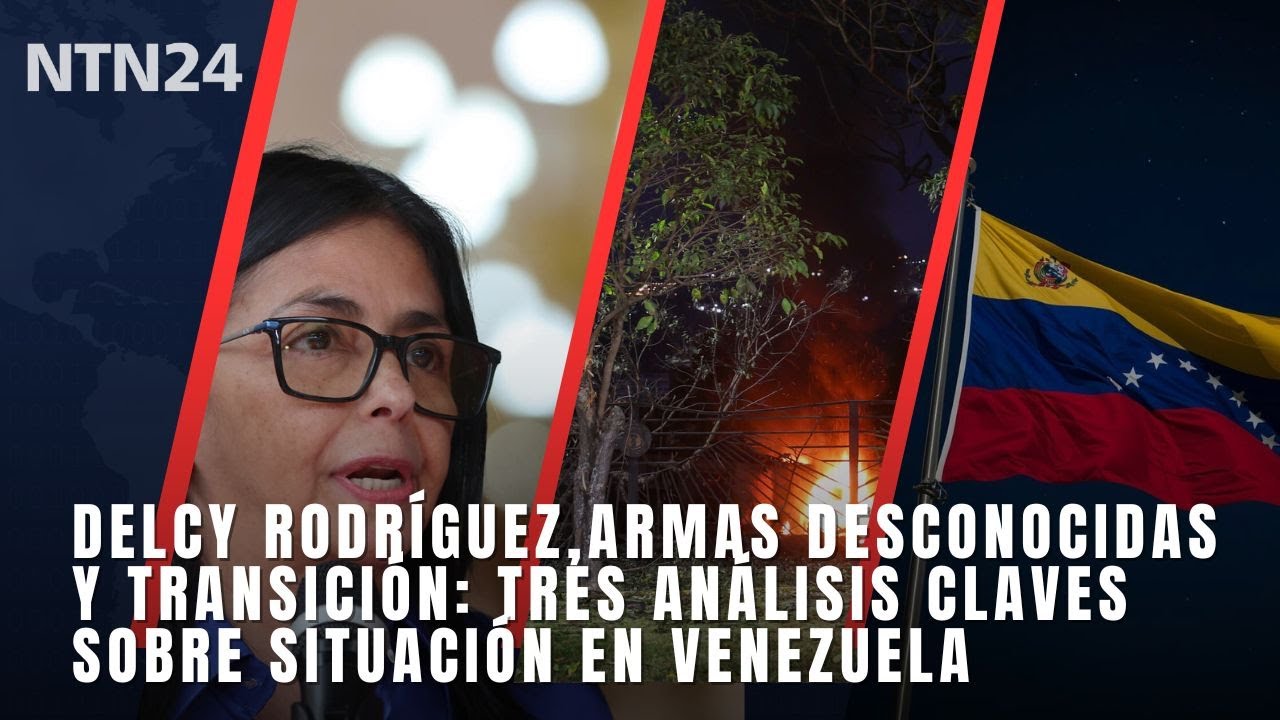 Delcy Rodríguez, armas desconocidas y transición: tres análisis claves sobre situación en Venezuela