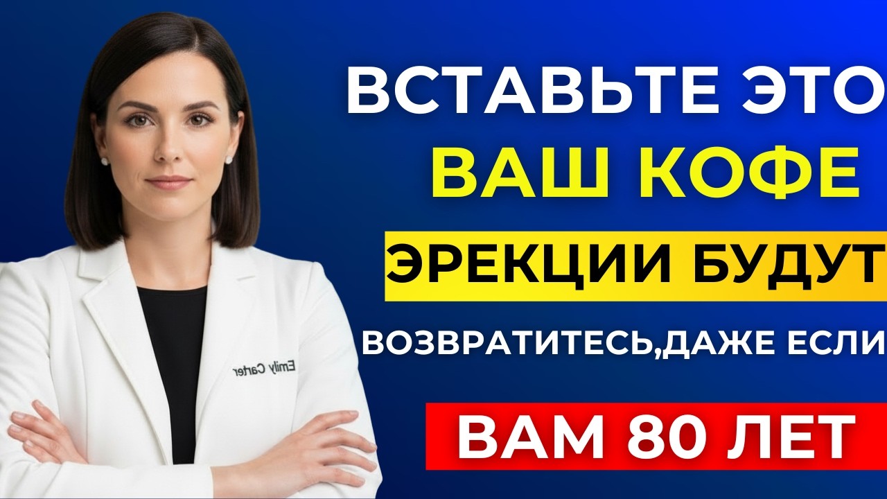 Урологи: Добавьте ЭТО в свой кофе, и эрекция вернется даже в 80 лет!