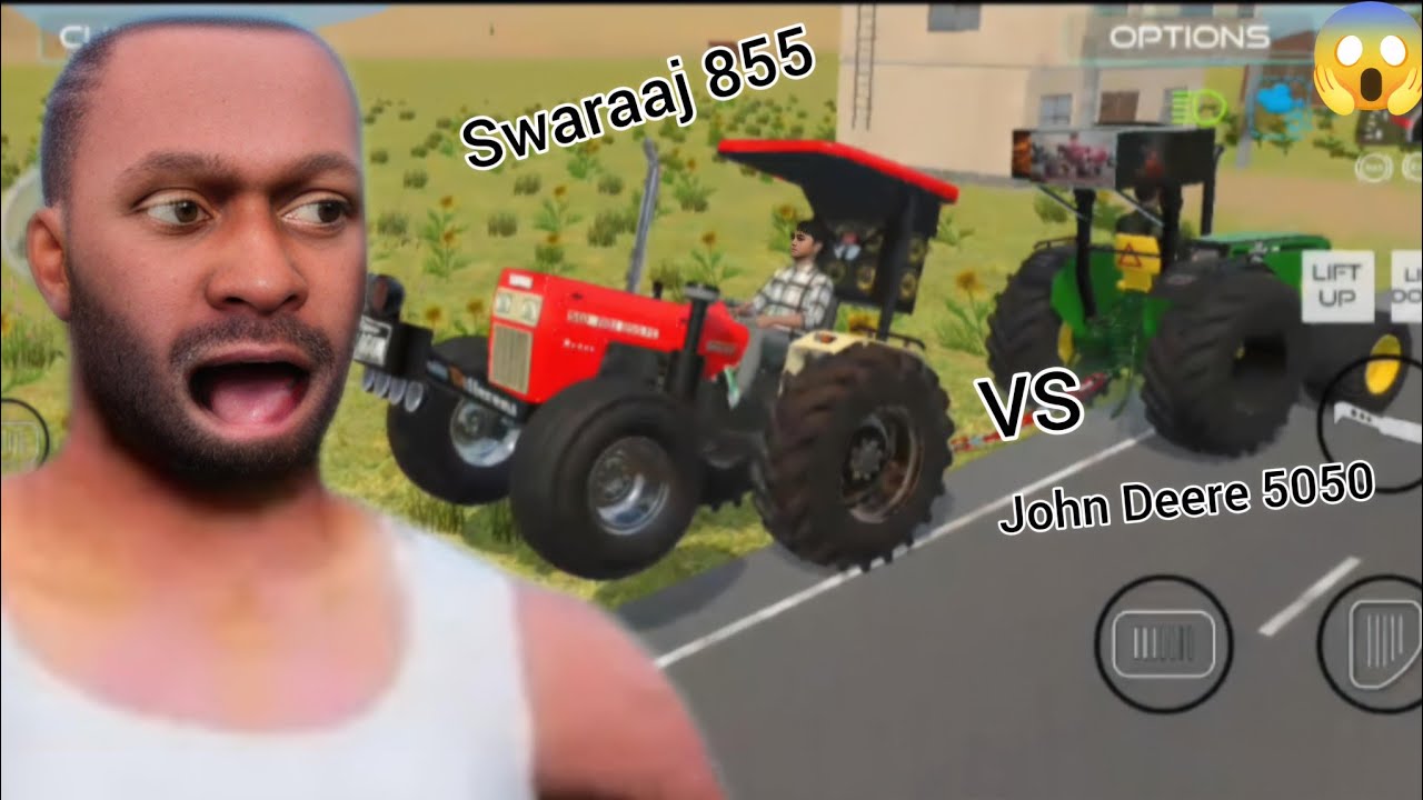 Swaraj 855 😱 VS John Deere 5050 💪 | Kaun Hai Asli King? | Tractor Game