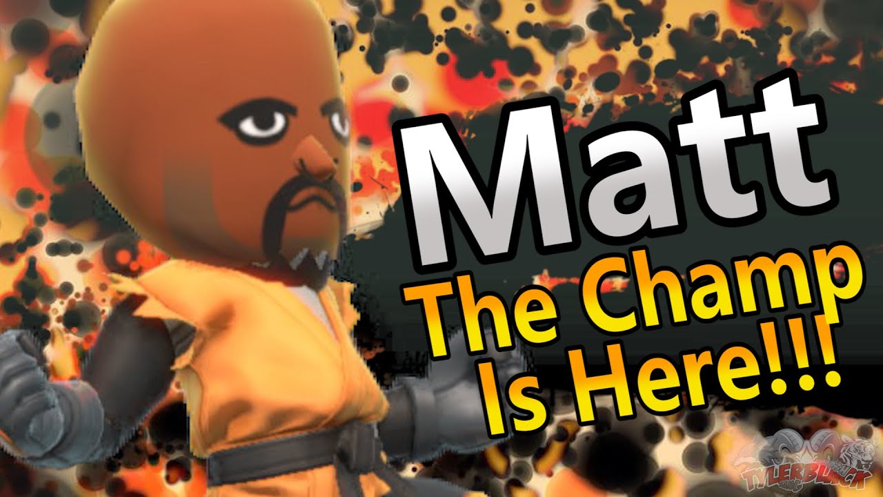 Super Smash Bros. Ultimate - Matt (Mii) Joins the Battle - (Fan-Made Trailer)