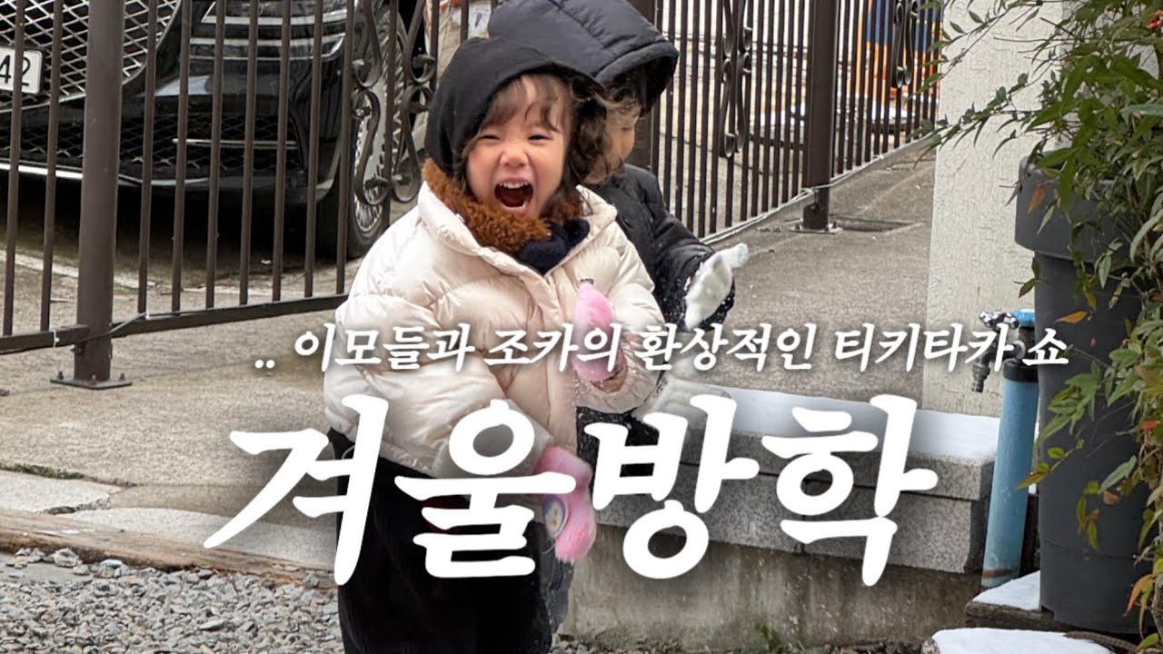 [VLOG] 이모들과 조카의 환상적인 티키타카 쇼 l 육아브이로그 l 36개월아기 l 딸육아 l 현실육아 l