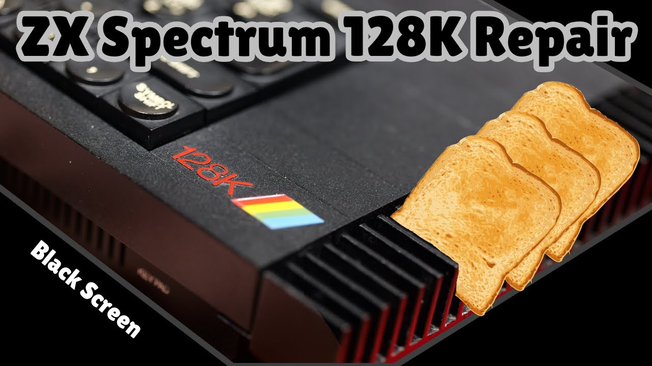 Retro Computer Repair - Sinclair ZX Spectrum+ 128K Toastrack