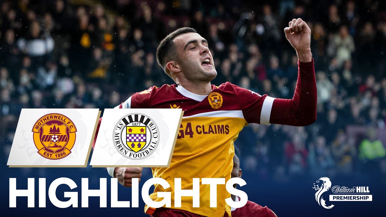 Motherwell 2-1 St. Mirren | Lennon Miller Double, Two Red Cards! | William Hill Premiership