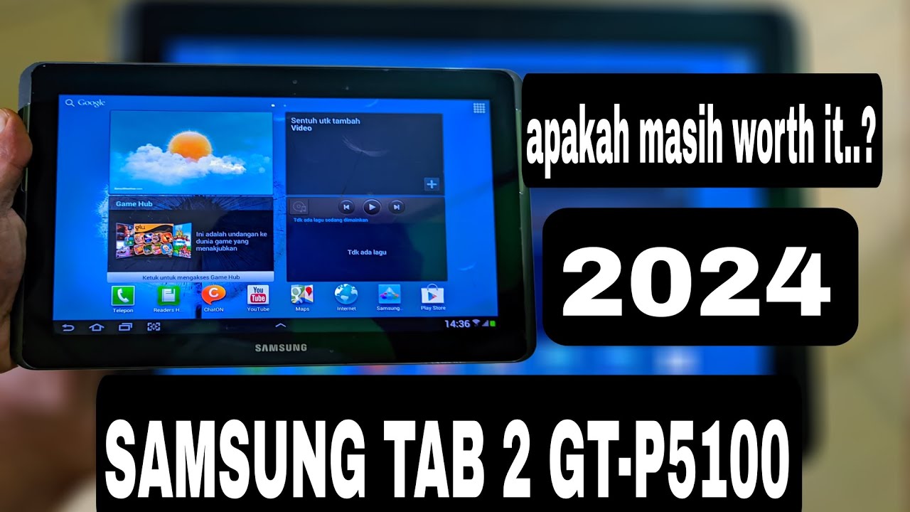 Apakah masih worth it..? ❗❗ review samsung tab 2 10.1 GT-P5100 di tahun 2024
