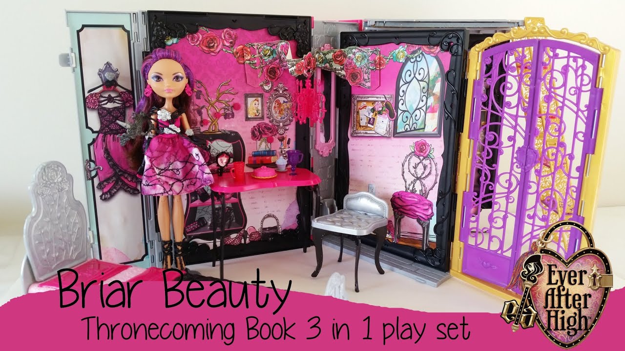 Briar Beauty Throne Coming Book 3 in 1 Unboxing Review - Ever After High
