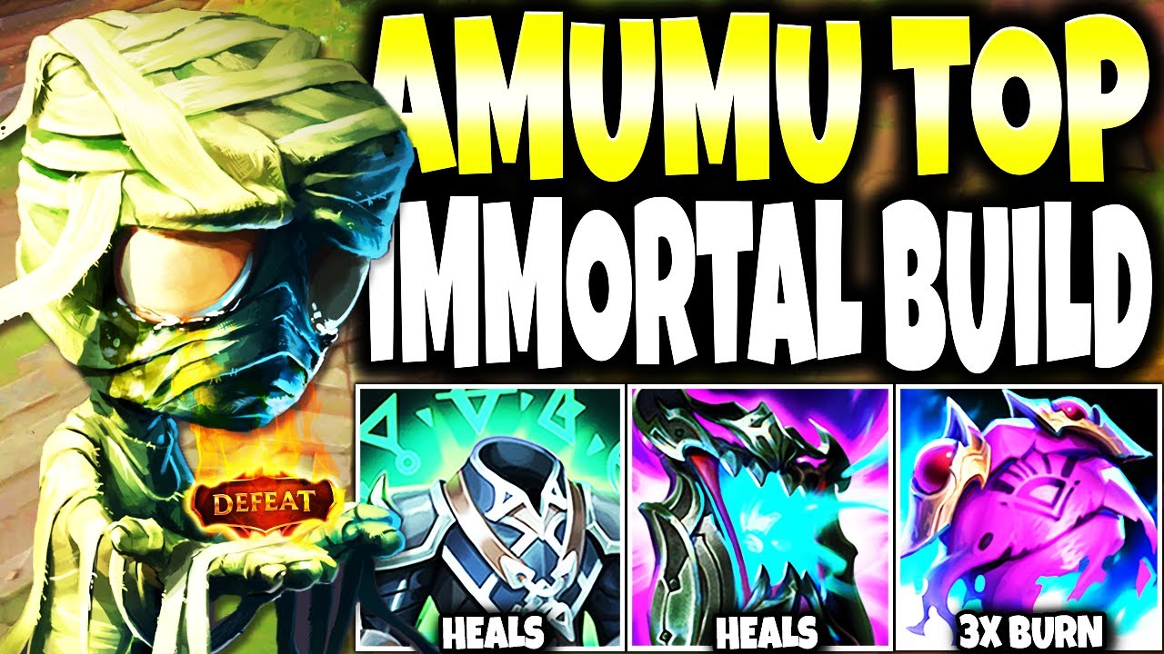 My New Amumu Top Lane Build went BEYOND IMMORTAL To CARRY THIS GAME 🔥 (OP DMG, HEALS AND SASTAIN)