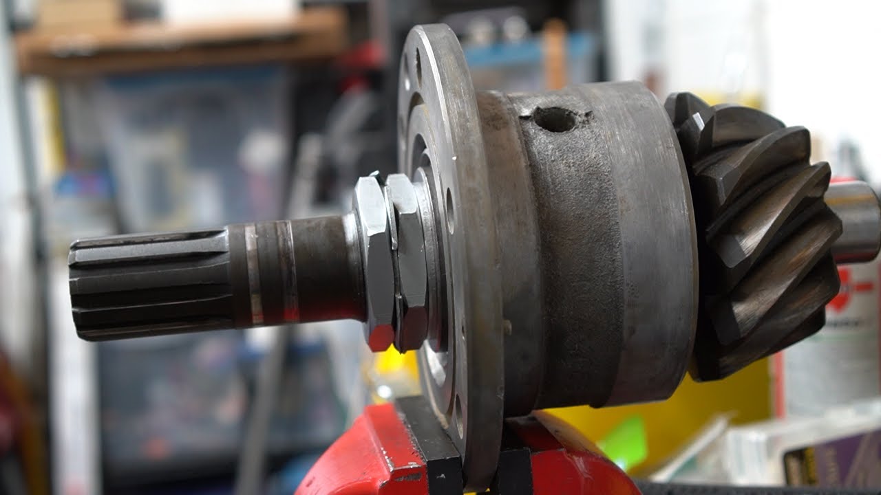 Replacing pinion bearings on Ford 4000 Tractor