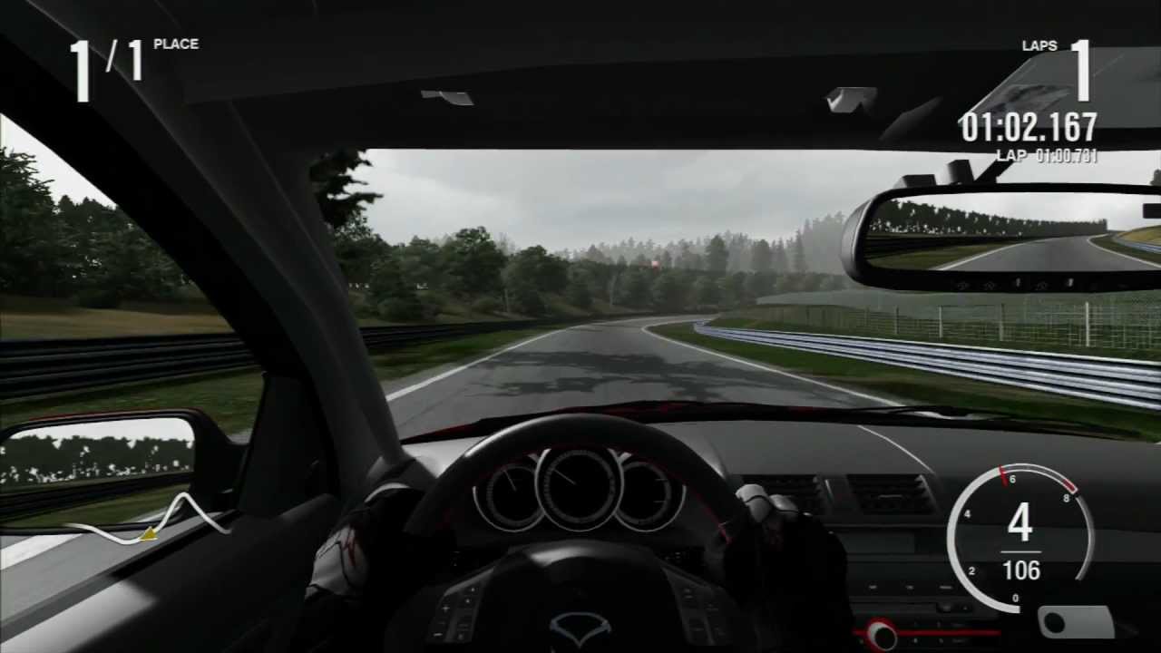 Forza Motorsport 4-Nurburgring Nordschleife -2009 Mazda 3.