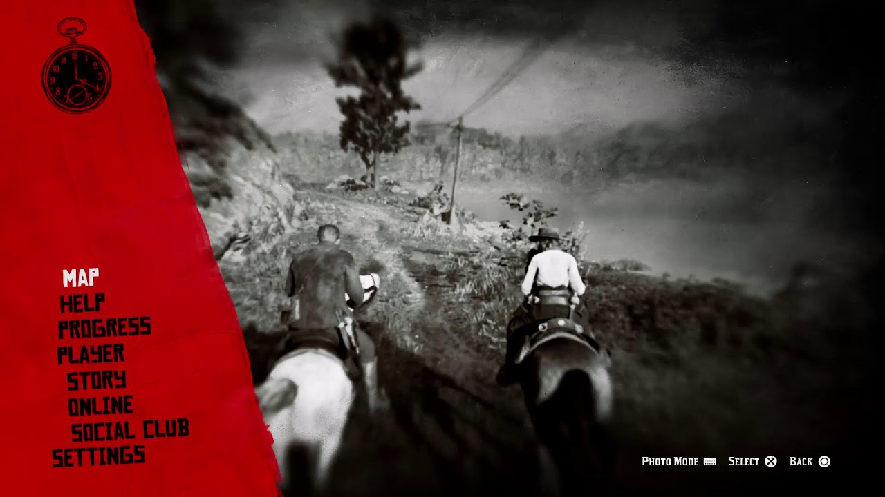 Playing RDR 2 With the white Arabian horse.