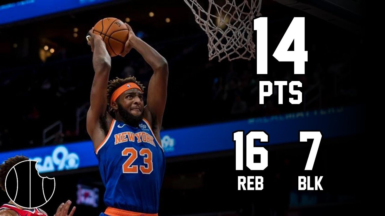Mitchell Robinson Highlights | Pacers vs. Knicks | 5th Apr 2023
