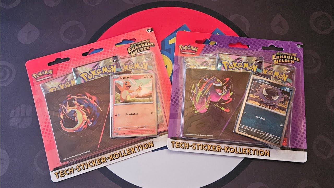 Erhabene Helden Sticker Collection Opening - Pokémon TCG