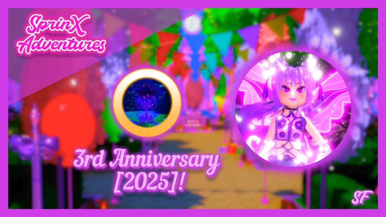🎈🌈SpringField - {SprinX Adventures}: 3rd Anniversary Event [2025] [Tutorial]🌈🎈