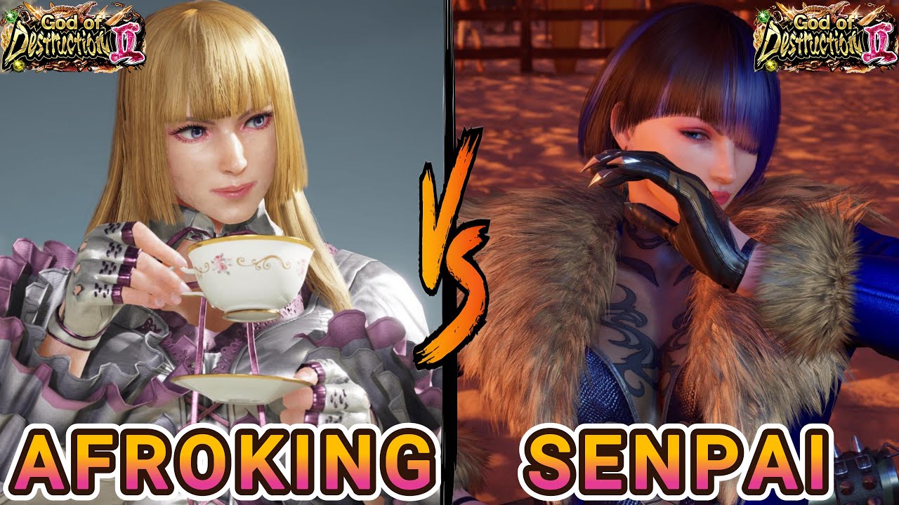 Афрокинг (Лили) против Сенпая (Анны) | Tekken 8 – шикарный матч 🌹