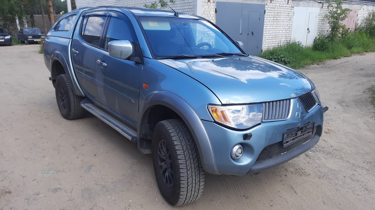 Mitsubishi L200 на покраску в защитное покрытие 
