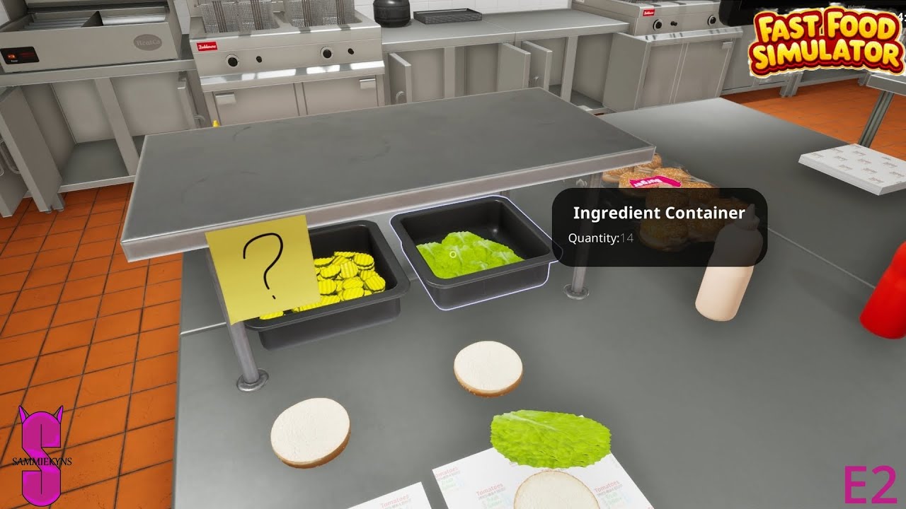 Lettuce make you a burger! - Fast food simulator E2