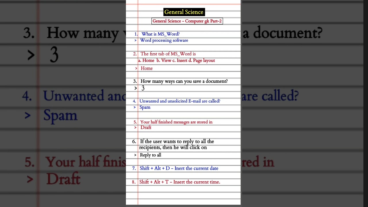 Computer science Gk part-2 #shorts #computerknowledge #computerscience