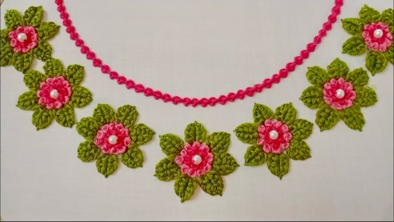 Beautiful hand embroidery 🪡🥰🥰
