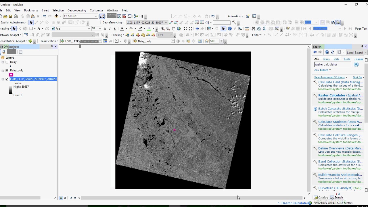 Very easily Calculate reflectance from Landsat8