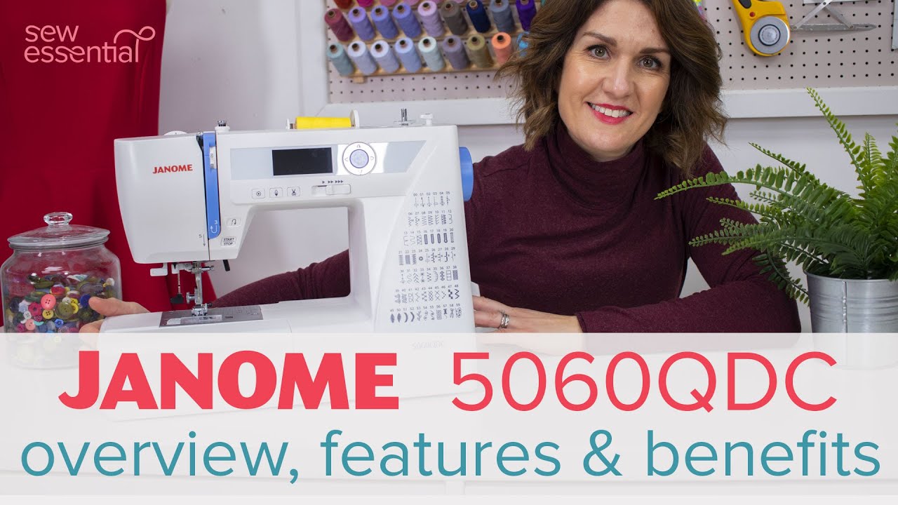 Швейная машина Janome 5060QDC &mdash; всё, что вам нужно знать (по материалам Great British Sewing Bee ...