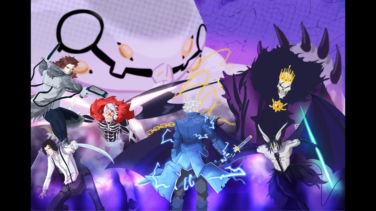 Вергилий против пустых и подчинителей из Bleach