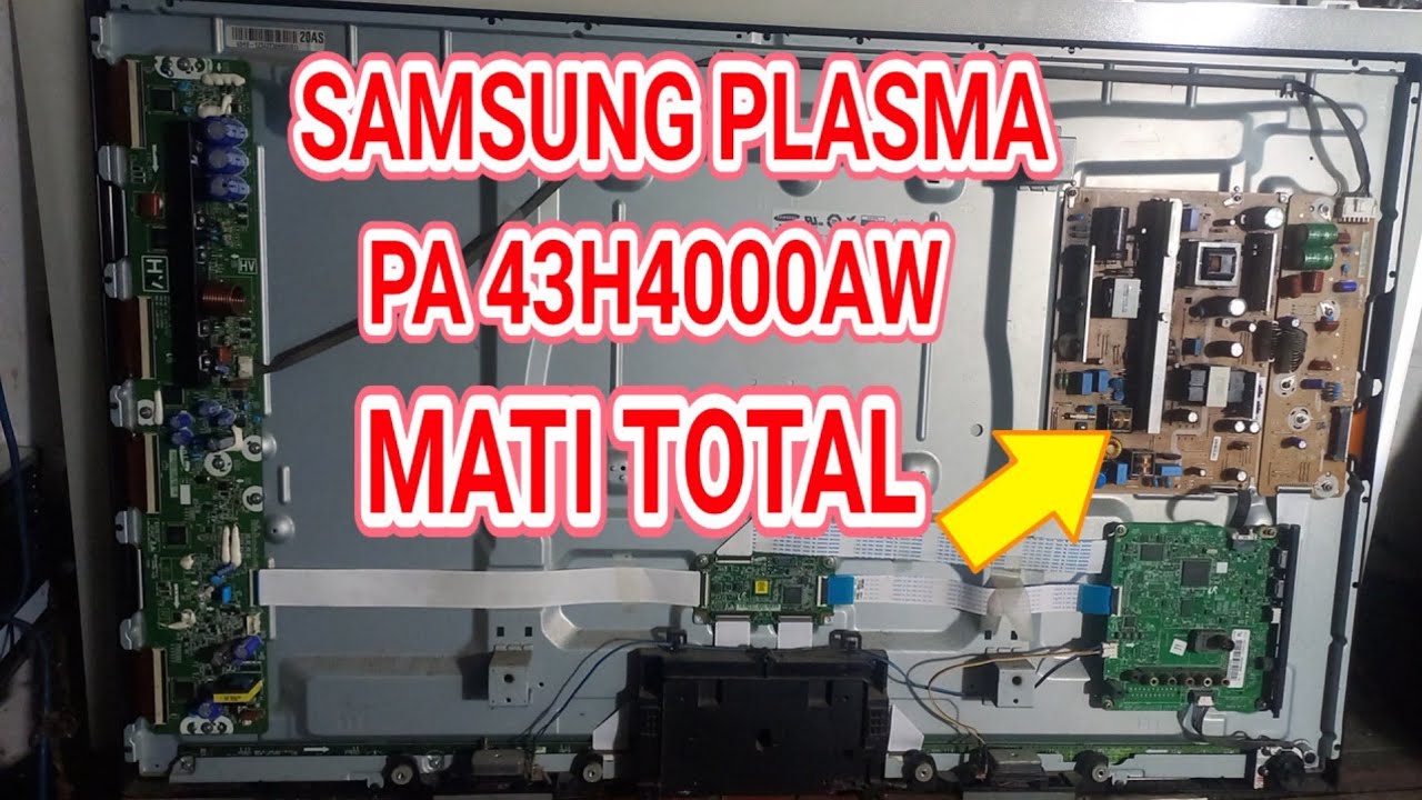 TV PLASMA SAMSUNG PA 43H4000AW   MATI TOTAL