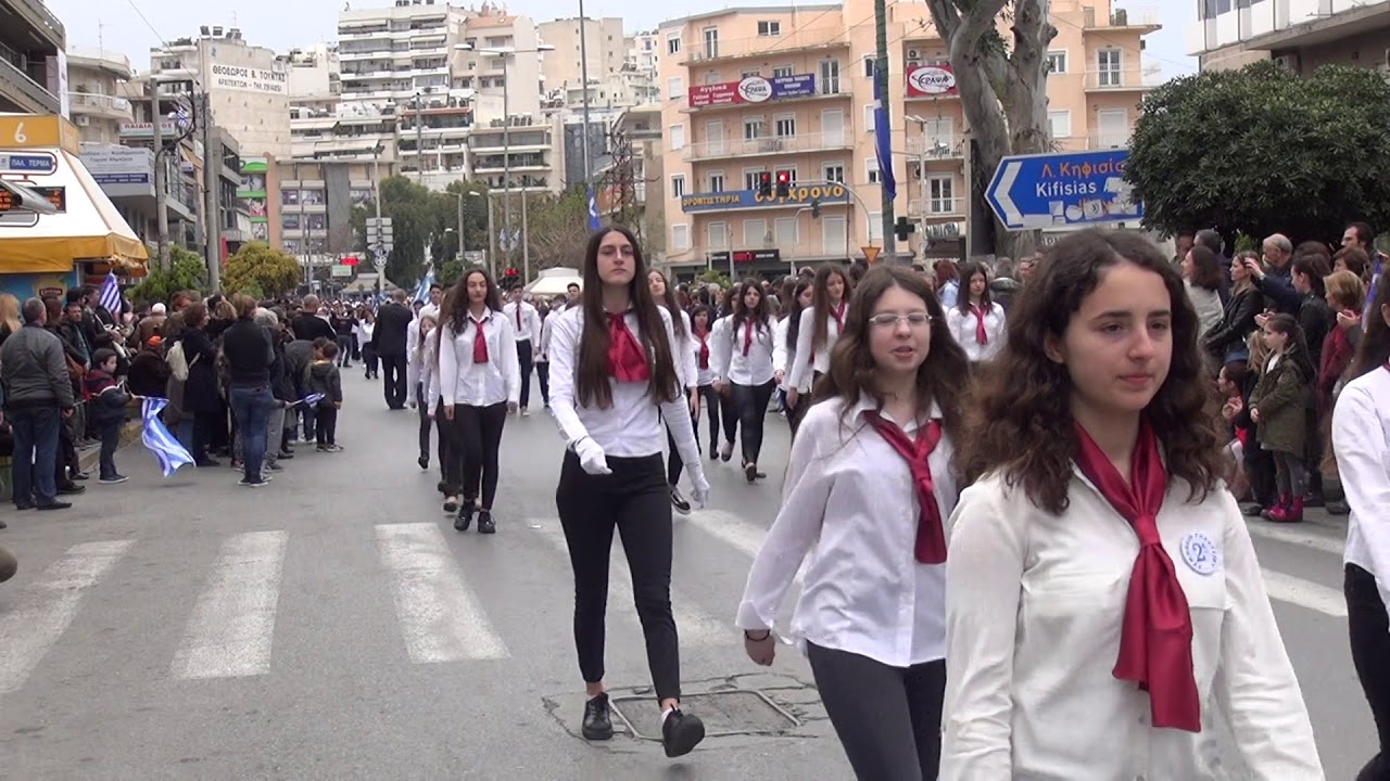 ΑΓΙΑ ΓΛΥΚΕΡΙΑ & ΠΑΡΕΛΑΣΗΣ 25 ΜΑΡΤΙΟΥ 2018 ΓΑΛΑΤΣΙΟΥ VIDEO BOURAS 036