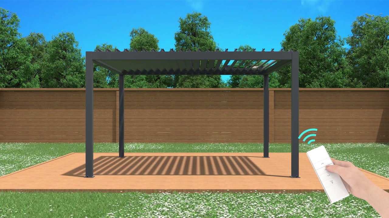 Instructiuni montaj pergola bioclimatica TITAN | Etape de montaj STEP BY STEP