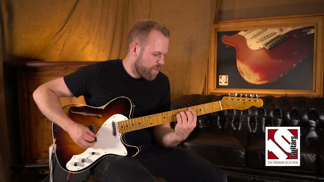 2019 Fender Telecaster Ltd NAMM 50's Custom Thinline Heavy Relic | Guitar Demo