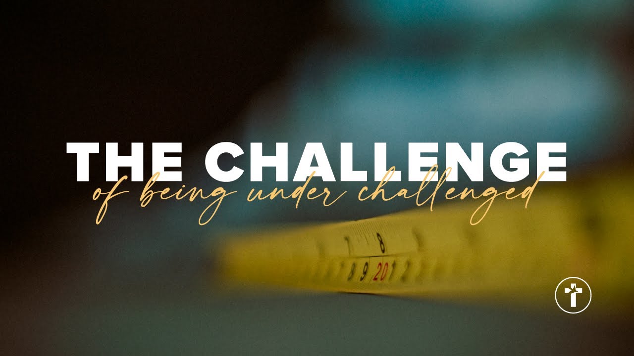 The challenge of being under challenged | Louis Kotzé