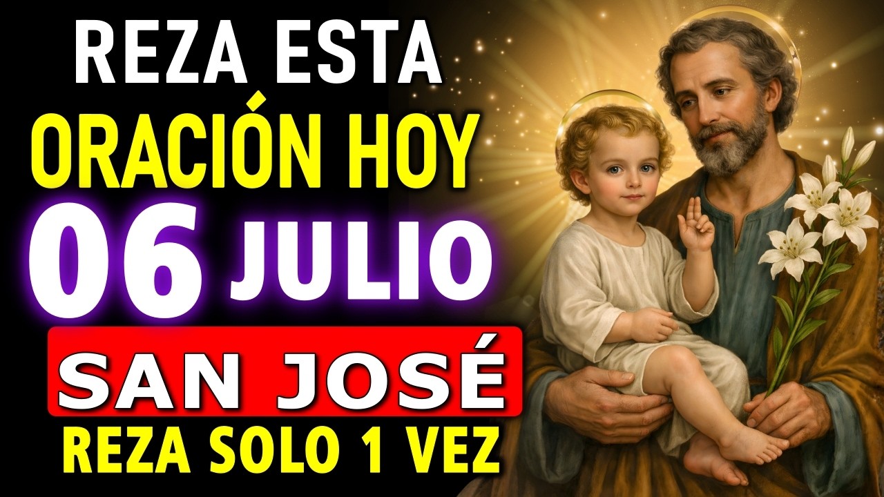 San José está abriendo caminos HOY 🙌 ORACIÓN por PROSPERIDAD, SANACIÓN y TRABAJO