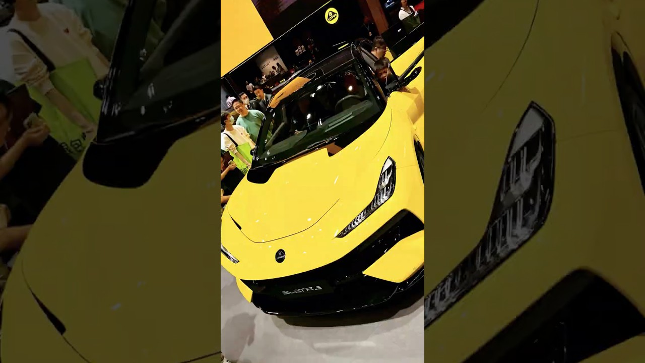 LOTUS ELETRE - электрический гипер-кроссовер🔋 Мощность: 905 🐴  0-100 км/ч = 2.95 сек💪