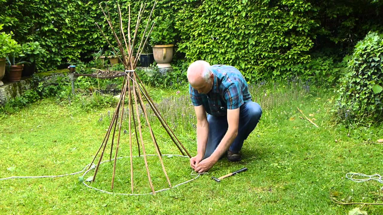 Tipi aufstellen