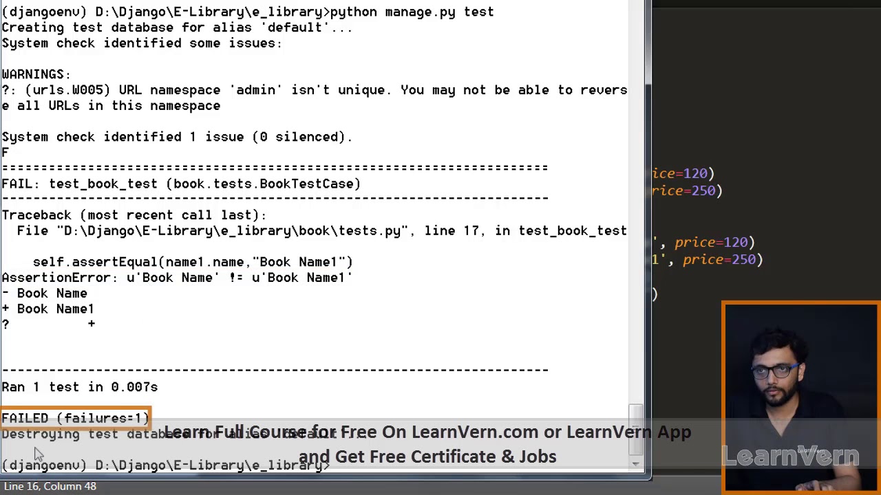 How To Write Test Cases In Django? | Free On LearnVern