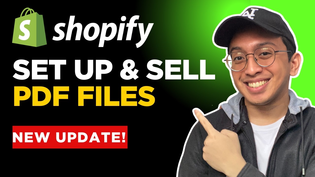 Как продавать PDF-файлы на Shopify в 2026 году